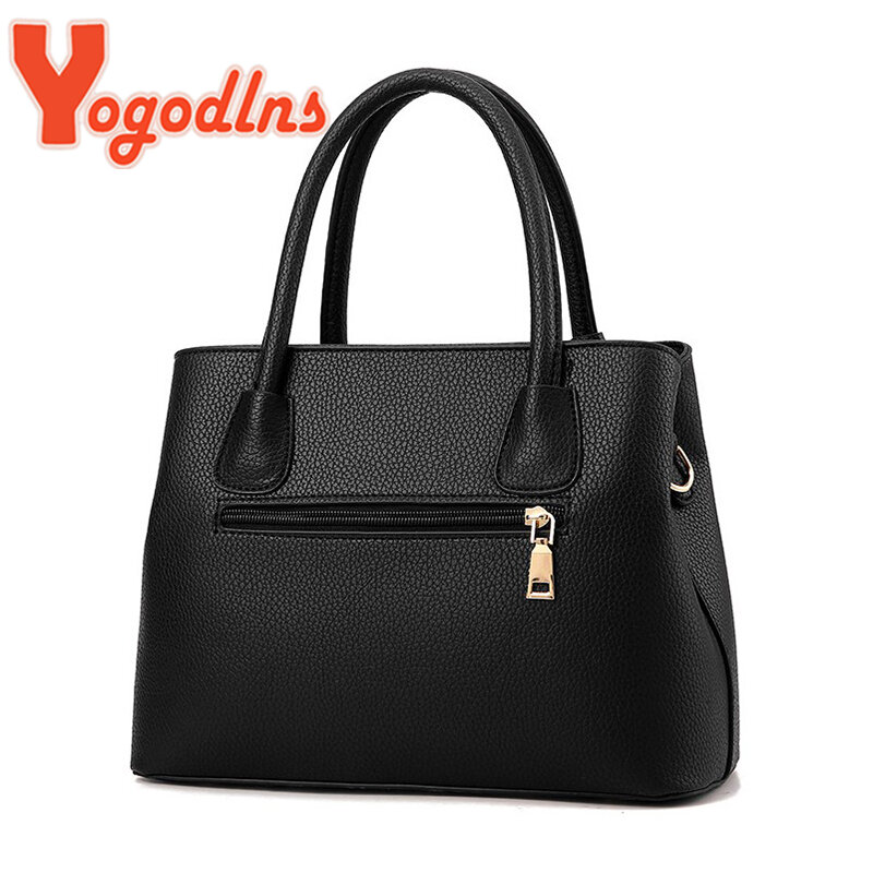 Yogodlns tas jinjing kulit wanita bermerek desainer terkenal tas tangan wanita mewah baru tas bahu modis dompet