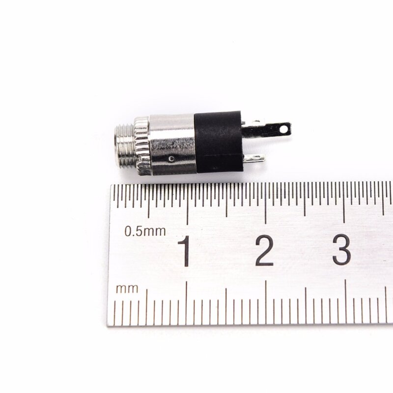 Conector de Audio para auriculares PJ392, conector hembra estéreo 3,5, 3,5mm, 5 unids/lote