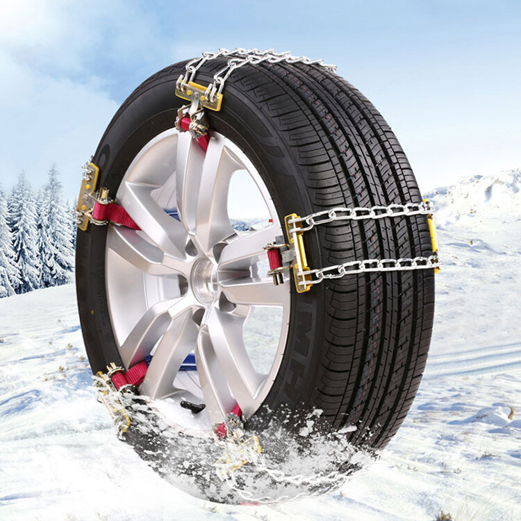 235-275 große Universal Außen Zubehör Auto Notfall Werkzeug Anti Slip Reifen Kette Schnee Ketten