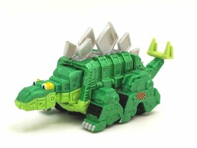 Coche de juguete de dinosaurio rojo, vehículo de aleación, dinosaurio, camión