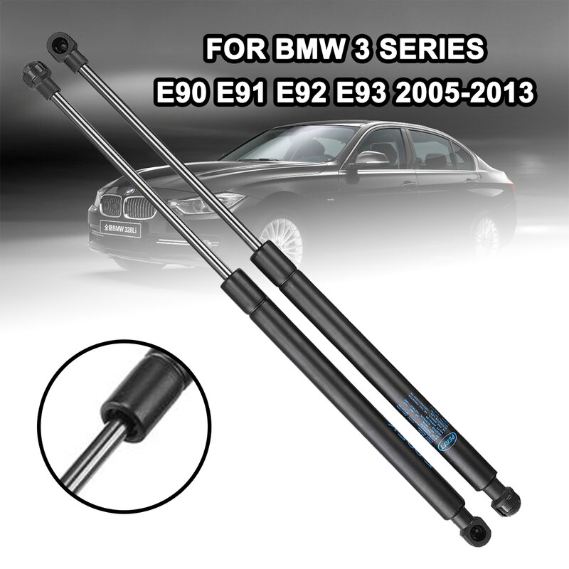 2Pcs Mobil Struts Dukungan Bar Rod Mobil Depan Bonnet Hood Lift Gas Shock untuk BMW 3 Series E90 E91 e92 E93 2005-2013