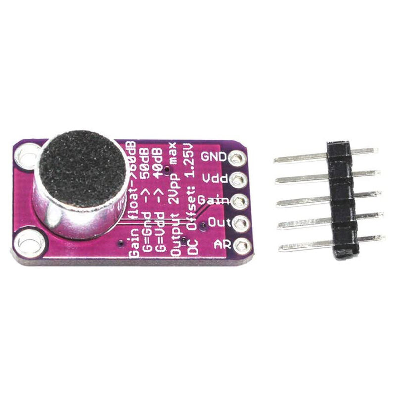 Electret – amplificateur de Microphone Stable, Module MAX9814, contrôle automatique du Gain, MAX4466