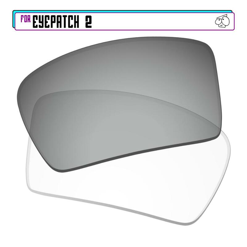 EZReplace spolaryzowane wymienne soczewki do okularów przeciwsłonecznych Oakley Eyepatch 2-Eclipse Photochromic