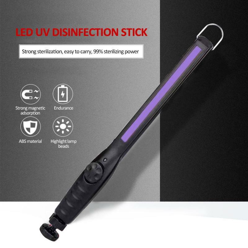 UV LED Disinfection Lamp Germicidal Lamp Ultraviolet Lamps Disinfection Stick Ultraviolet Sterilizer Household Cleaning Light