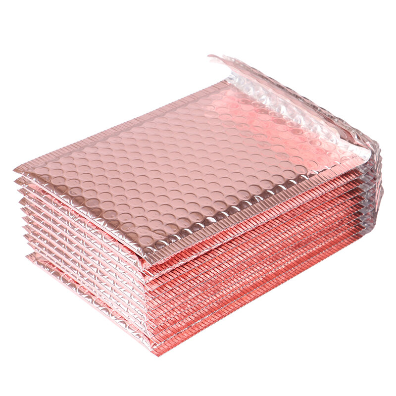 10pcs/lot Self Seal Padded Envelopes Bubble Mailers Poly Bubble Mailer Gift Bags For Book Magazine Lined Mailer Self Seal