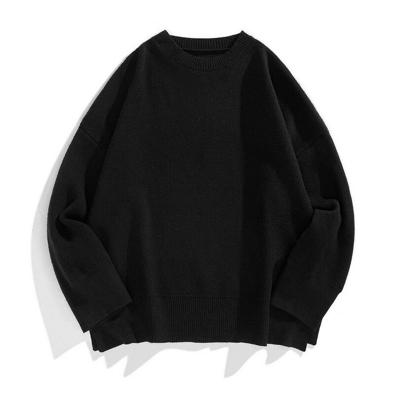 브랜드 패션 남자 스웨터 단색 5 색 남자 캐주얼 o-넥 니트 풀오버 봄 가을 겨울 의류 크기 M-2XL