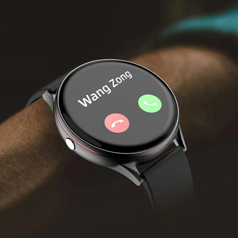 LIGE كامل شاشة تعمل باللمس الرجال الساعات الذكية الرياضة اللياقة البدنية ساعة معدل ضربات القلب ضغط الدم مقاوم للماء Smartwatch ل أندرويد IOS + صندوق