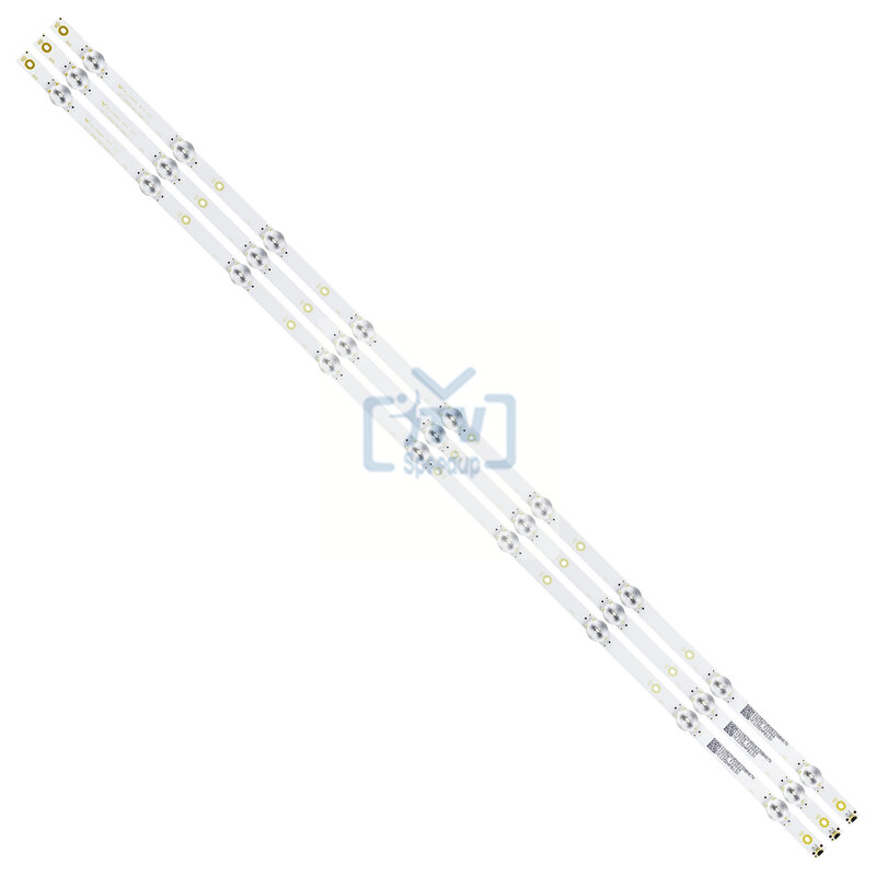 Bande de rétroéclairage LED, 9 lampes pour CEJJ-LB430Z-9S1P-M3030-F-2 43pfg5813 43s5295 43s5195 Aoc 43s519 5/78g 43s5195 43s5295, 15 pièces