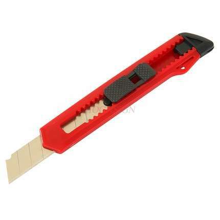 Paper knife office supplies Utility knife with lanyard hole