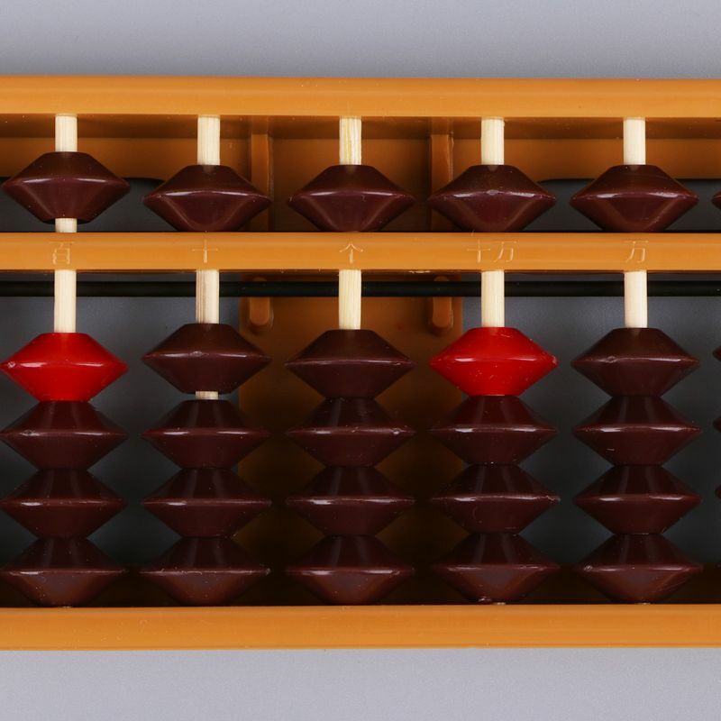 Columna portátil japonesa de 13 dígitos, instrumento de aprendizaje de matemáticas, aritmética, ábaco, Soroban