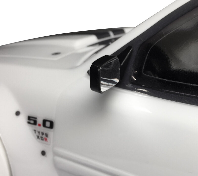 Espejos retrovisores de plástico a escala 1/10 para coche teledirigido, modelo Hobby, todoterreno, Drift Touring