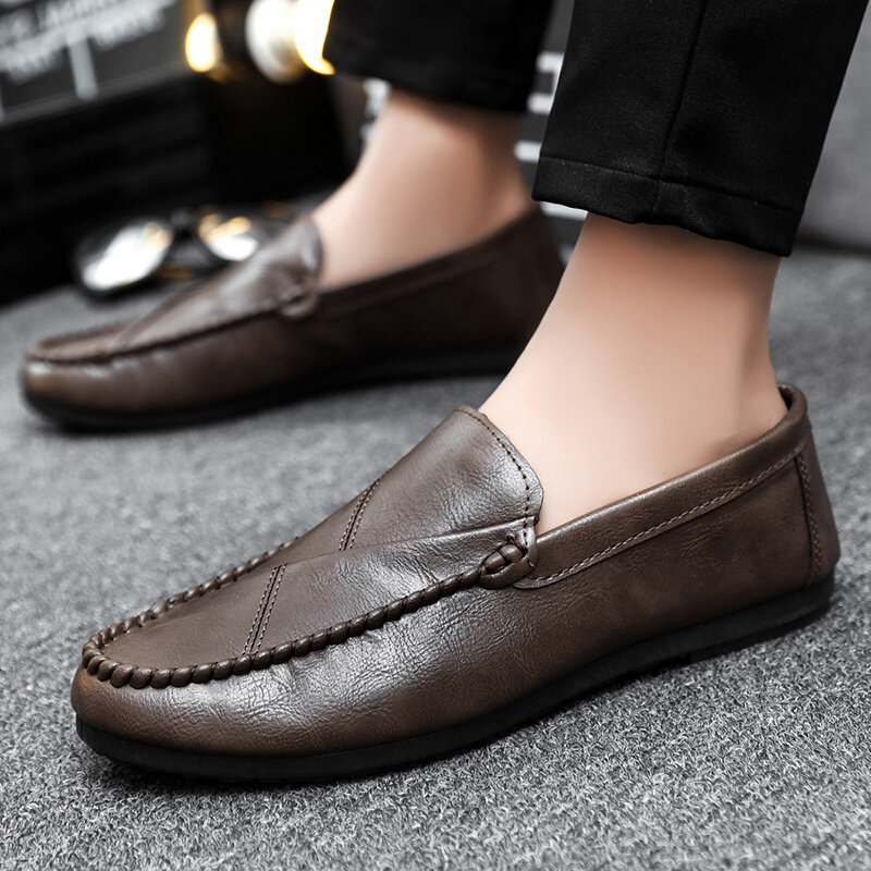 ผู้ชายรองเท้าสบายๆ2022ฤดูใบไม้ผลิฤดูใบไม้ร่วงแฟชั่นรองเท้า Loafers ชายแบรนด์คุณภาพสูงหนัง Comfy รอง...