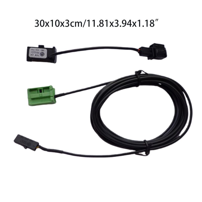 Car Bluetooth phone microphone harness cable for V W RNS315 RNS510 MFD3 Futural Digital