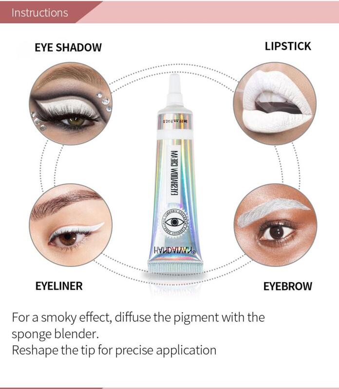 12 Colors Matte Liquid Eyeshadow Waterproof Long-lasting Eye Shadow Pigment Multi-function Shadow Palette Makeup Cosmetics Tools
