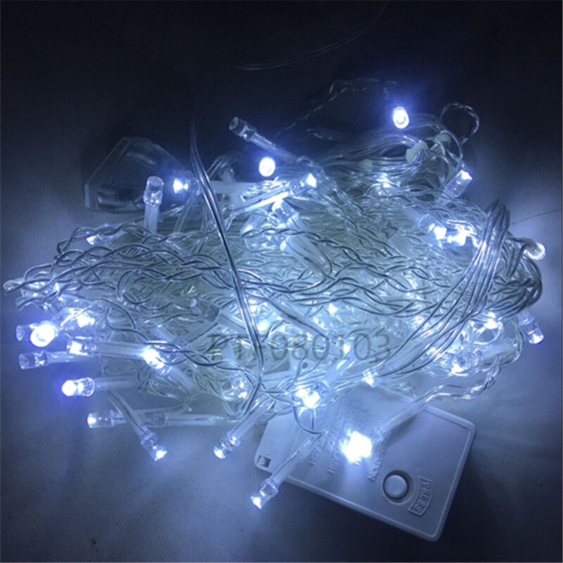 10m 20 30 50m 100 led string luz de fadas do feriado pátio natal decoração casamento ac220v impermeável ao ar livre luz guirlanda
