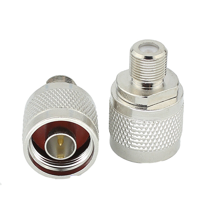 10PCS N Male Plug to F Female Jack RF Coaxial Adapter Connector N/F-JK to mobile phone signal british