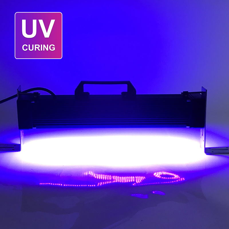 Barra de lámpara Led UV de curado de GEL, máquina de impresión de aceite de luz negra ultravioleta de alta potencia, tinta de vidrio, pintura, pantalla de seda, UVCURING3.0-504