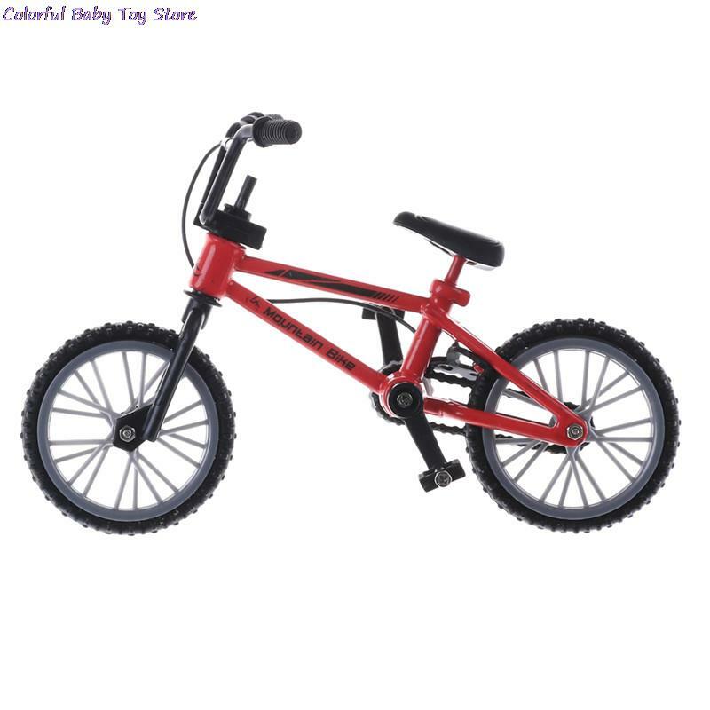 미니 자전거 모델 패션 아름다운 자전거 분리형 자전거 1 개, 인형 액세서리, 어린이를 위한 컬렉션 완구