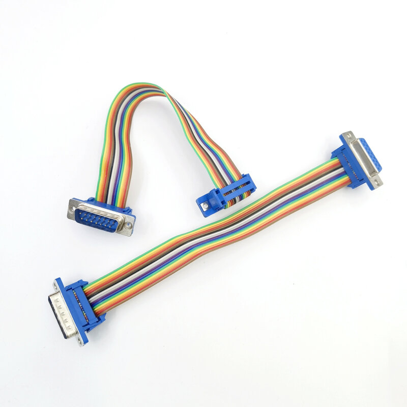 D-Sub 직렬 포트 커넥터 어댑터 연장 케이블, 1M DB15, 20cm, 50cm, 1 개