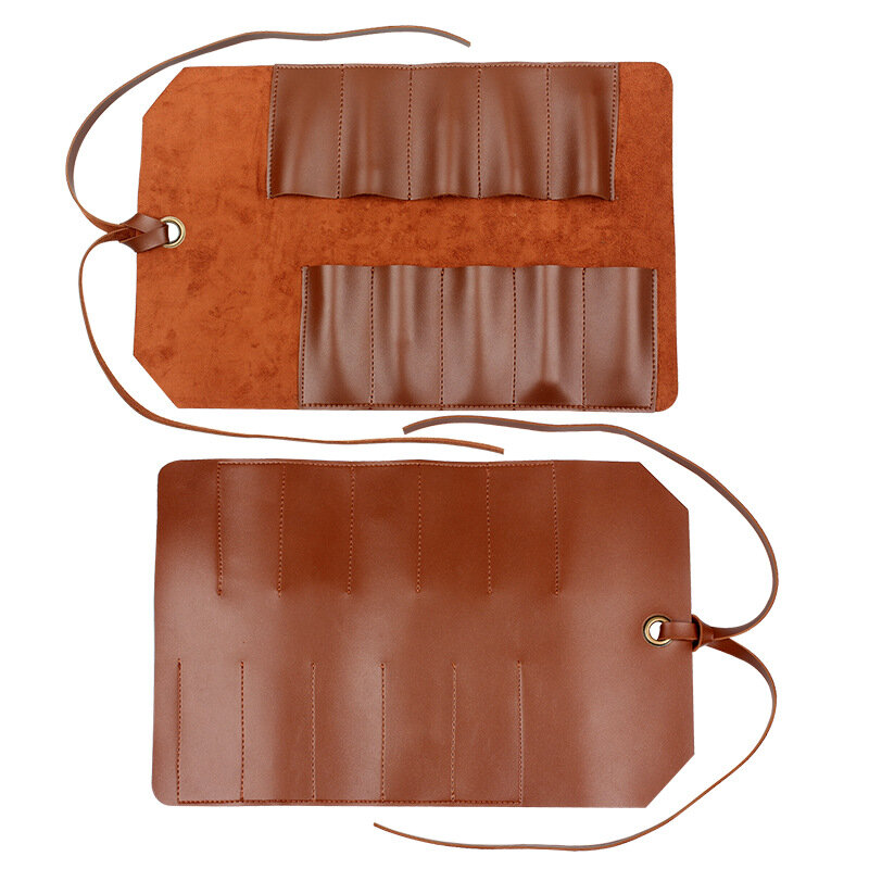 Borsa arrotolabile per attrezzi in PVC Multi tasca kit di attrezzi multifunzionale chiave a rullo borsa per attrezzi borsa con cerniera borse portaoggetti in pelle PU