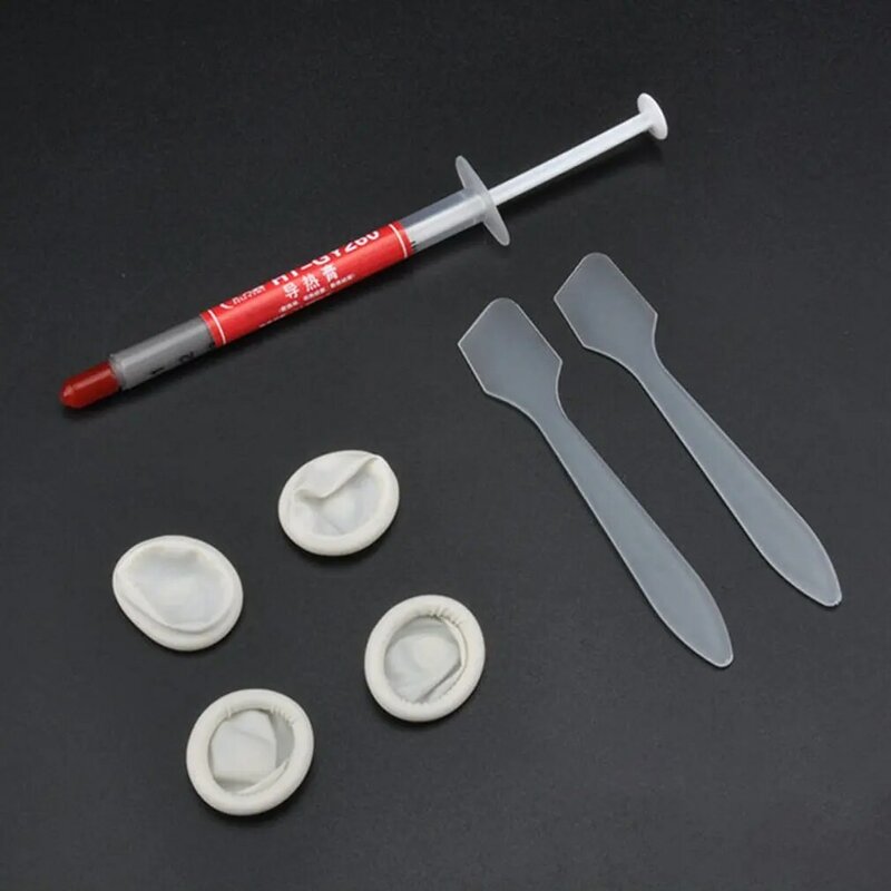 HT-SR760-TU05 Computer CPU Thermal Conductive Grease Paste Silicone Plaster Sink Compound for CPU Cooler Cooling HeatsinkPlaster