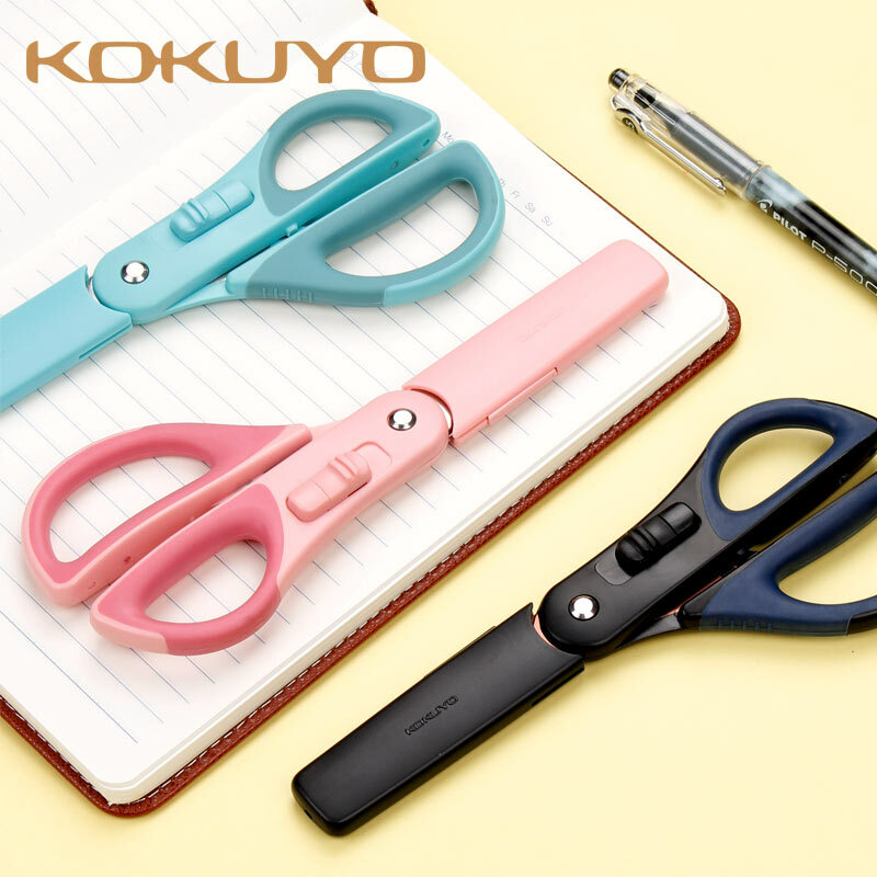 KOKUYO-Tijeras de desembalaje para oficina, abrecartas multifuncional, cuchillo utilitario, HASA-P410, premios de papelería japonesa