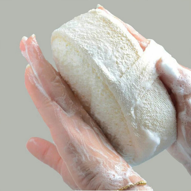 Natural Loofah อาบน้ำฟองน้ำอาบน้ำ Rub ล้าง Body Exfoliator Scrubber Durable นวดเพื่อสุขภาพแปรงครัวเรือน BeautyTools