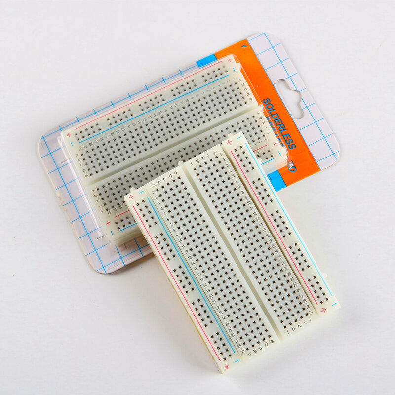400ホールブレッドボードラインmb-102 syb-500回路基板穴ボードの実験ボード組み合わせ可能キット