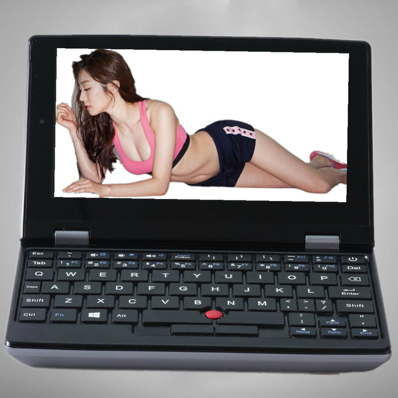 Laptop saku 7 inci N4000, komputer PC mikro Bluetooth 4.2, Notebook layar sentuh portabel Netbook Win 10 Pro 12G + 1TB