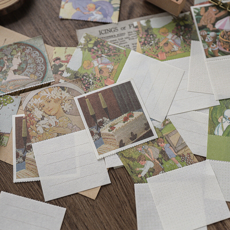 60 fogli creativo pieghevole strappabile Memo Pad manuale pianificatore giornale di carta decorativo materiale fai da te cancelleria di carta