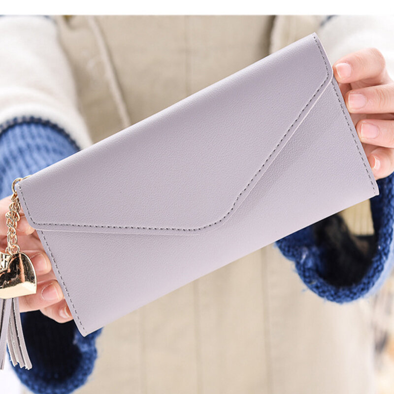 DIY-女性用のPUレザーウォレット,写真とジッパー付きの財布,リーフポケット,コインホルダー
