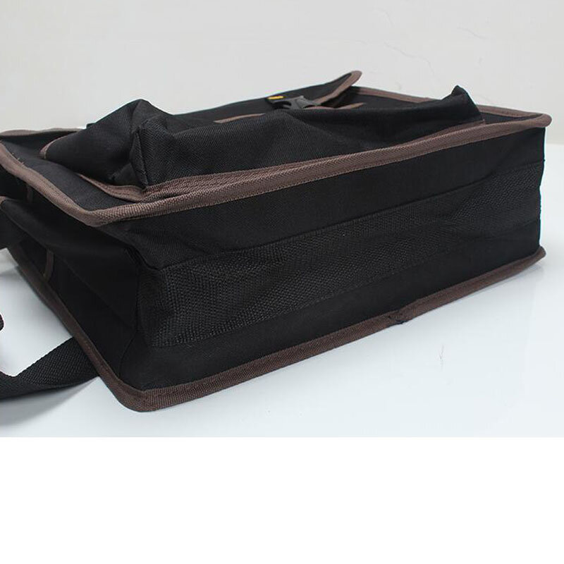 Kit de cinturón portátil, bolsa de almacenamiento multifunción, Hardware, Kit de reparación de electricista, caja de almacenamiento, bolsa de lona doble, bolsa de herramientas