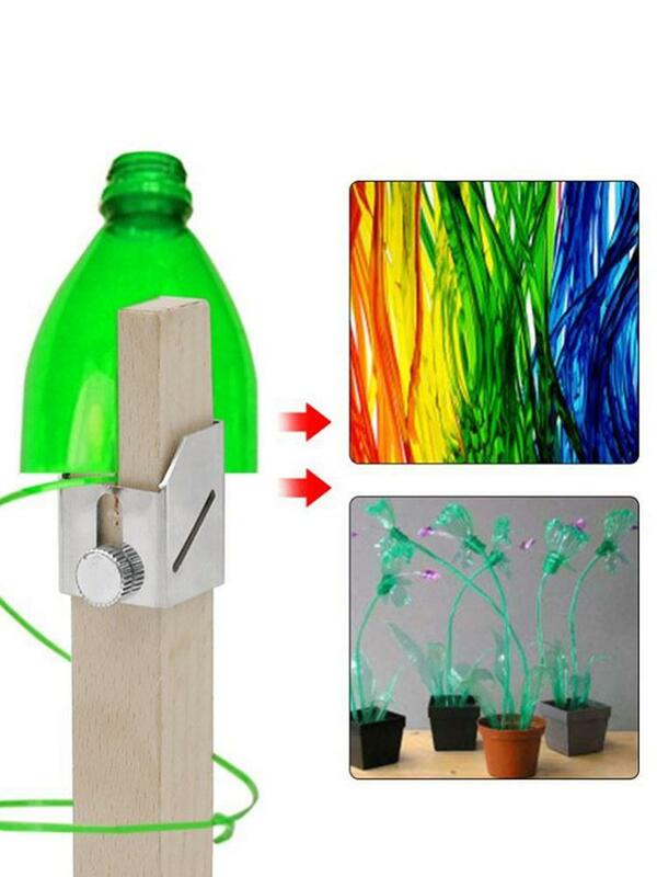المحمولة زجاجة بلاستيكية القاطع في الهواء الطلق زجاجات المنزلية حبل لتقوم بها بنفسك الحرفية زجاجة قاطع أحبال أداة الإبداعية إعادة تدوير زجاجة