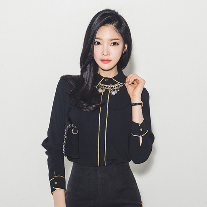 Camisa Negra que combina con todo, ropa de estilo occidental, blusa de moda, tops, ropa de calle profesional coreana, Otoño, 2020