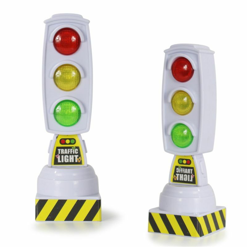 Semáforo de brinquedo, sinalização de trânsito para cantor, indicado para trânsito brilhante k1ma