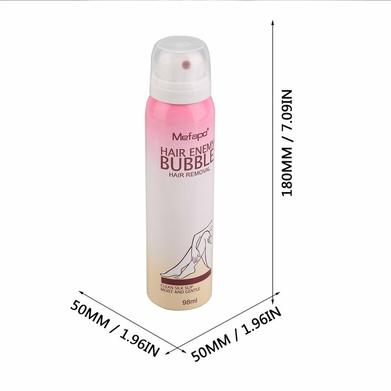 Crema depilatoria naturale per uomo e donna Spray indolore permanente per depilazione bolla depilatoria per Bikini delicata