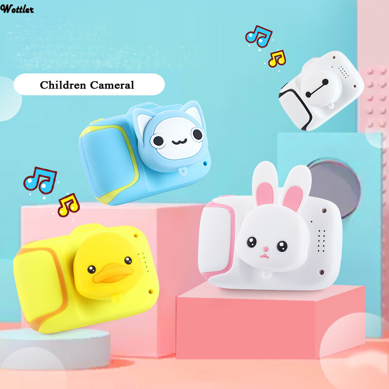 Cartoon Digital Camera Kids Toys Children Educational Toy Photography Training Accessories Birthday Gift Camera Toy for Children