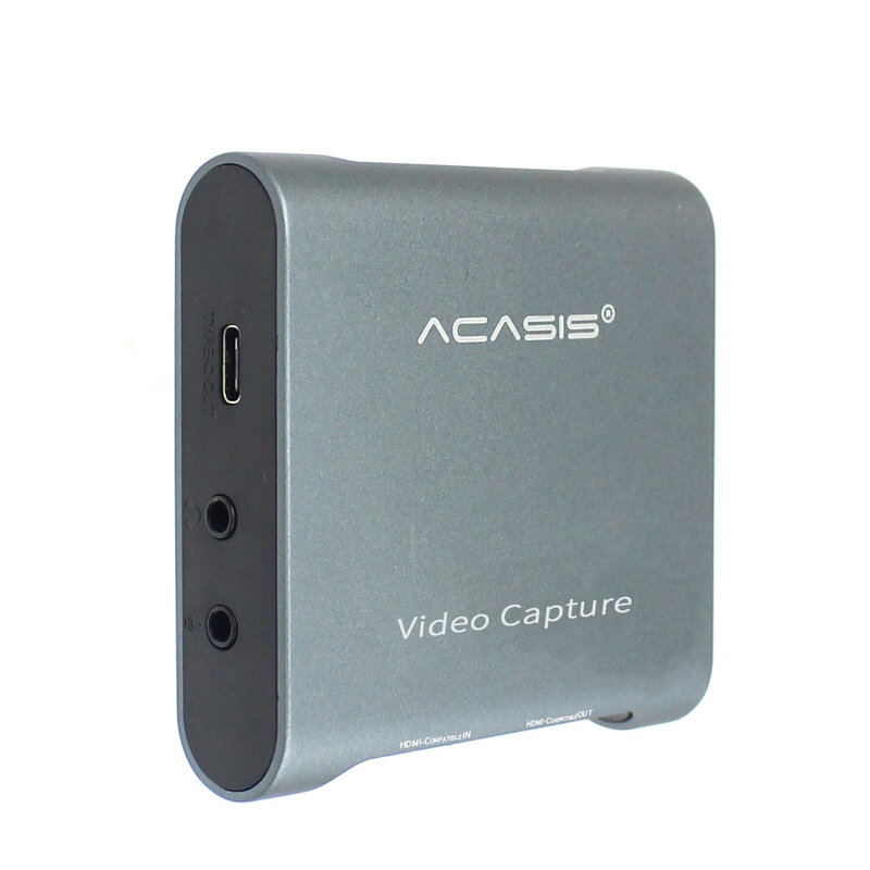 Acasis upgrade 4K 1080P Video Capture Card USB 3,0 Typ-C Port HD Recorder für Spiel Video live-Streaming für PS4 Xbox PC Swich