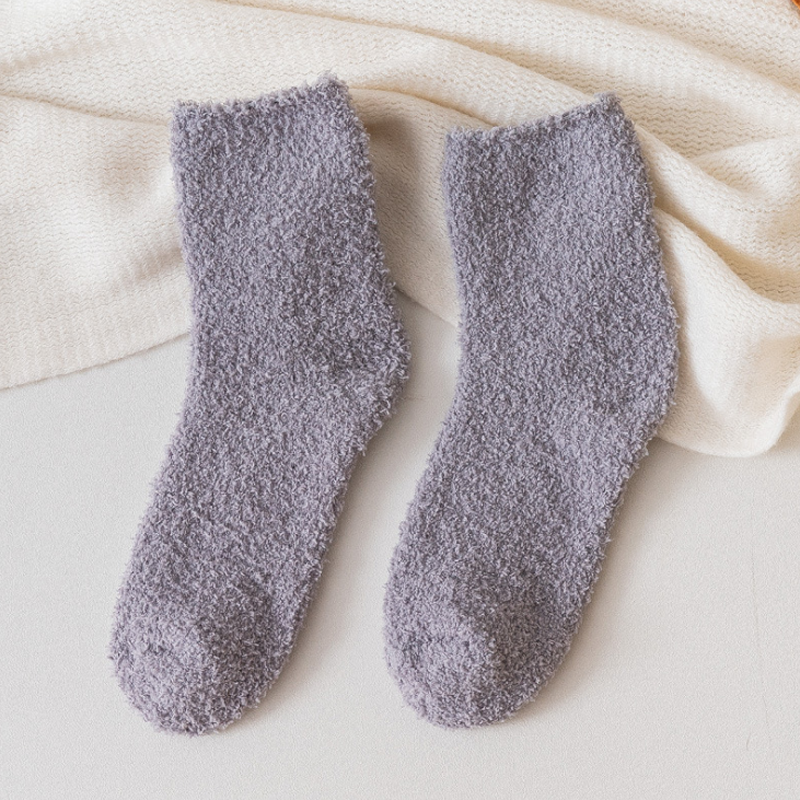 New thick women's socks home floor socks mother ladies warm socks
