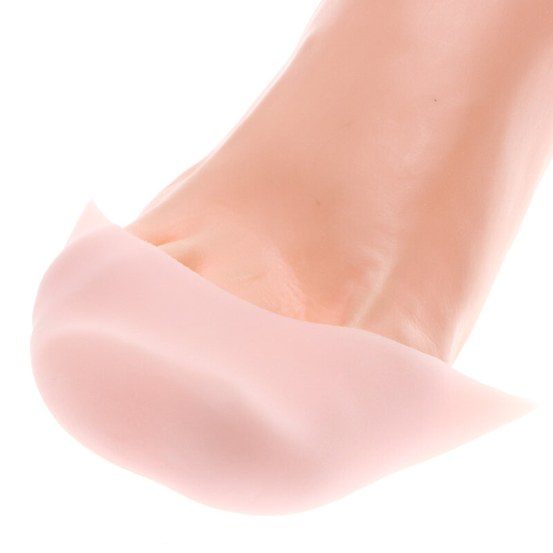1 paia cura dei piedi Silicone morbido balletto punta scarpe da ballo cuscinetti danza punta protettore cura dei piedi borsite correttore Gel calzini