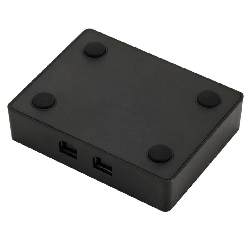 Adaptador comutador compartilhado, 2/4 portas usb 2.0, para pc, impressora, mouse, alta velocidade, suporte para dropshipping