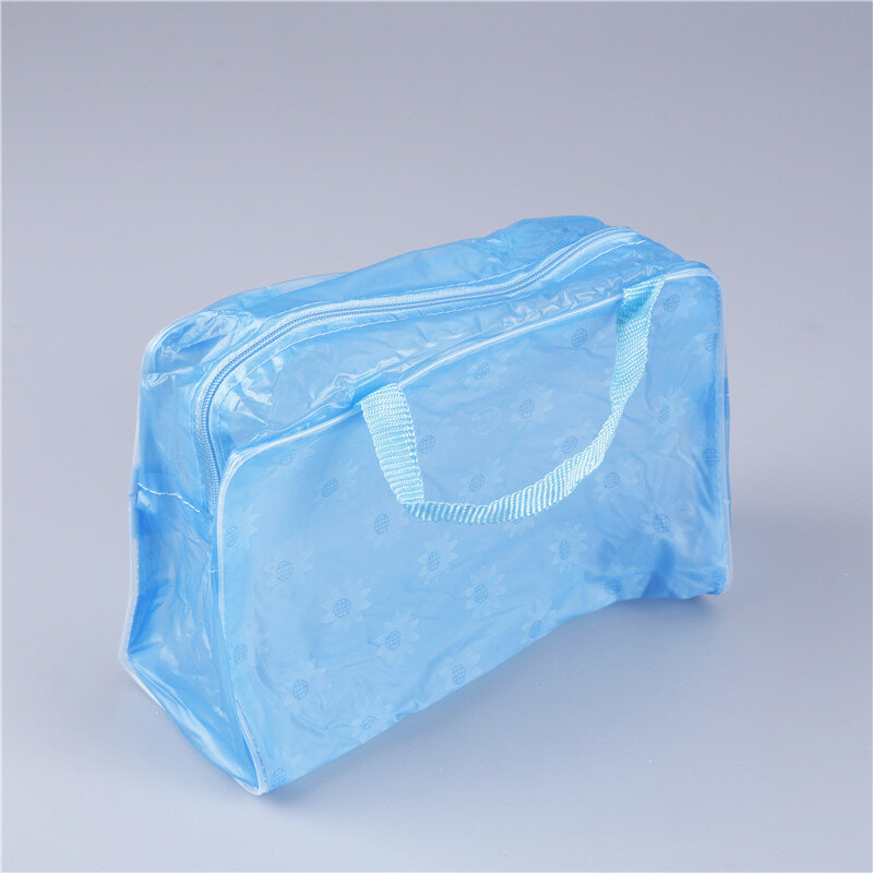 1PC 고품질 방수 PVC 메이크업 화장품 가방 여행 저장 상자 여자는 주머니를 만든다