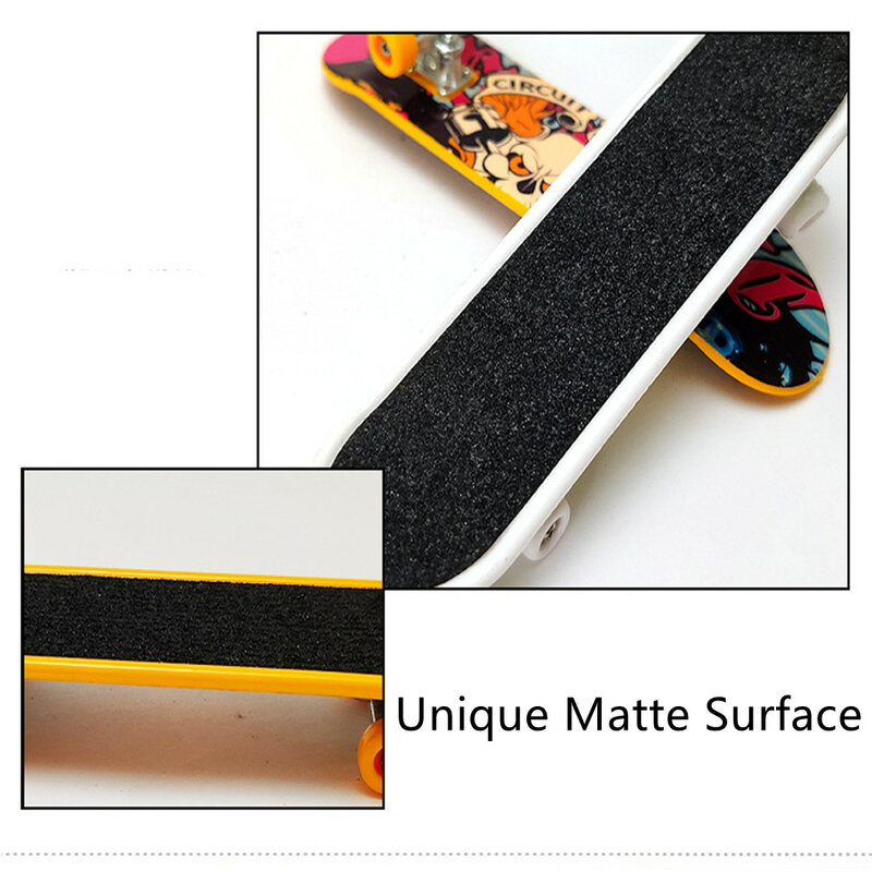 Mini Griffbrett Einzigartige Matte Oberfläche Finger Skateboard Kreative Fingertip Bewegung Party Begünstigt Neuheit Zappeln Spielzeug