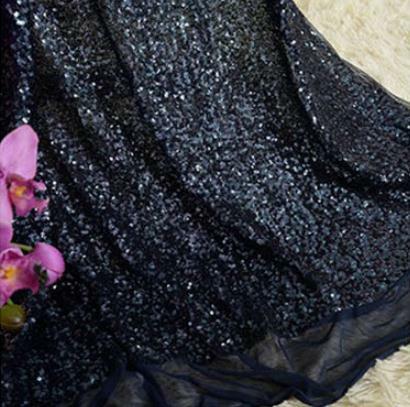 Robe de soirée de forme sirène, asymétrique, épaule dénudée, paillettes, fente latérale, robe de bal