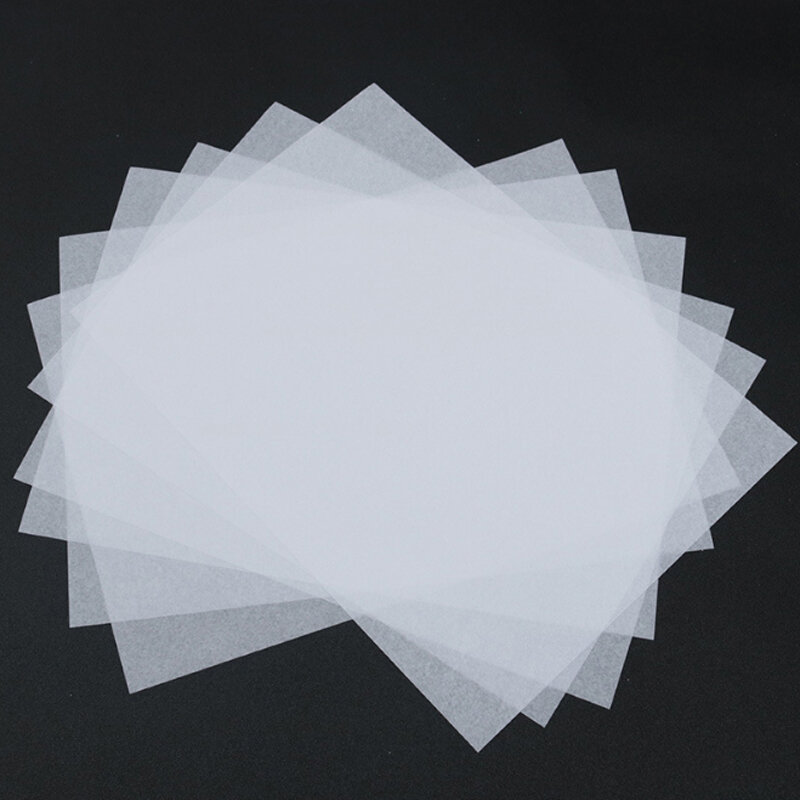 100 pçs novo a4 translúcido rastreamento cópia papel para arte desenho caligrafia pintura desenho papel de carbono essencial