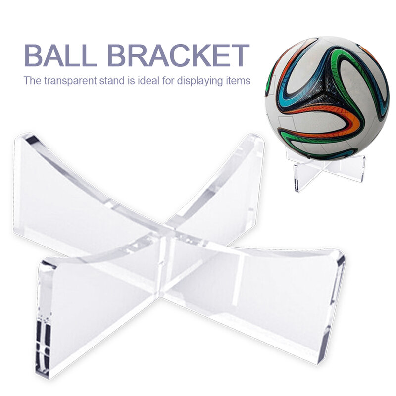 Демонстрационная стойка для боулинга, кронштейн для регби, баскетбола, футбольного мяча, прозрачная акриловая стойка, подставка для поддержки мяча