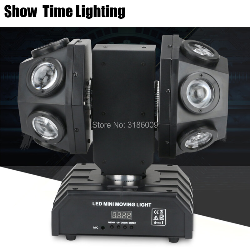 Powerful Unlimited Rotate Double Head Dj Led Lazer 2 IN 1 Moving Head Light Good Effect Use For Party KTV Night Club Bar