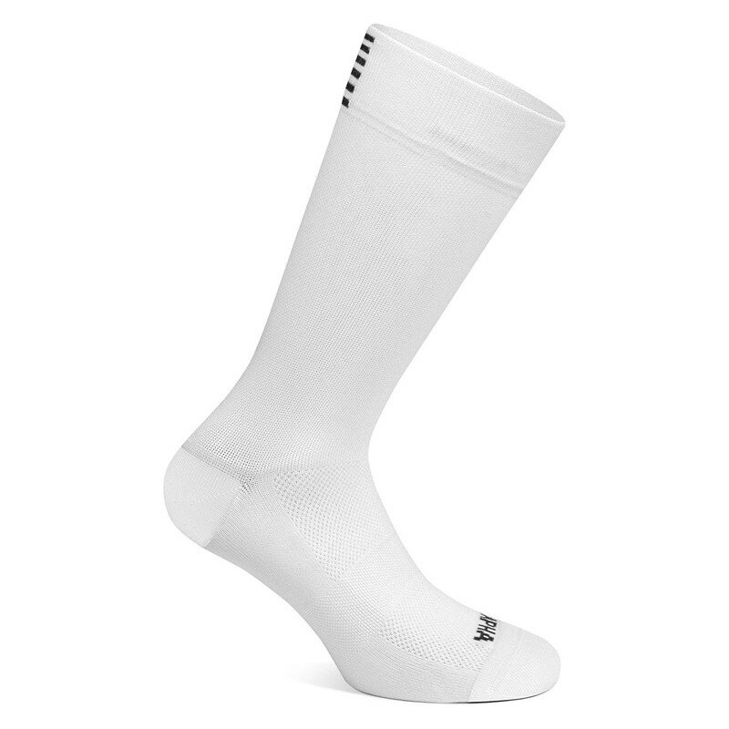 1pair Mid-Calf Athletic Socks For Cycling Running, Sweat-absorbing Breathable Sports Socks For Men Women