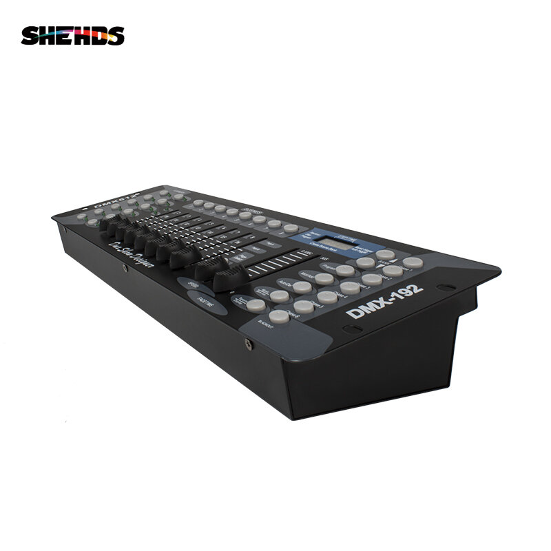 DMX512 Stage DMX ControllerคอนโซลDMX 192 ControllerสำหรับParty Party DJ LightคอนโซลDMX Discoอุปกรณ์ควบคุม