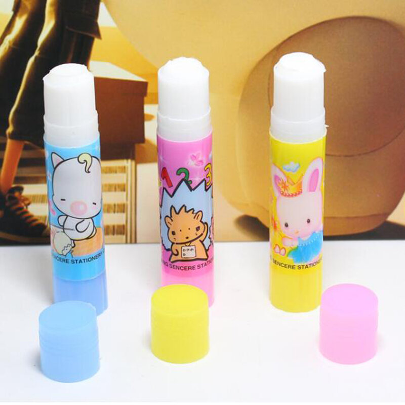 Durable Portable Non-Toxic Strong Adhesive Solid Glue Stick High Viscosity DIY Hand-Made Glue Practical Home Office Stationary